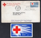 CANADA 1952 FDC Cover; Red Cross; Contents Calendar & Letter; Toronto Conference