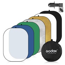 Godox Chromakey Green Blue Screen Backdrop 39x59in 100x150cm  Collapsible Ov...