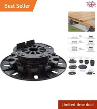 10-Pack 3560 Plastic Decking Supports - Adjustable Height for all Flooring Needs