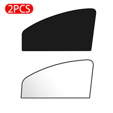 SEAMETAL Magnet Car Side Window Curtain 2Pcs Car Sun Shade Privacy Curtains Fron