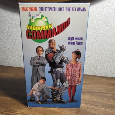Suburban Commando VHS Tape 1992 Hulk Hogan Christopher Lloyd Shelley Duvall