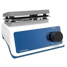 NEW Cole-Parmer ST-200-S-120 Undergrad Analog Stirrer, 6" x 6", Stainless Steel