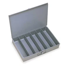 Durham Mfg 117-95-D925 Steel, 6 Compartments, 12 1/2 In D X 3 1/8 In H X 18 3/8