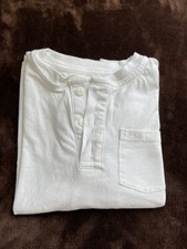 Gap Kids White Boys S Shirt Long Sleeve 100% ...