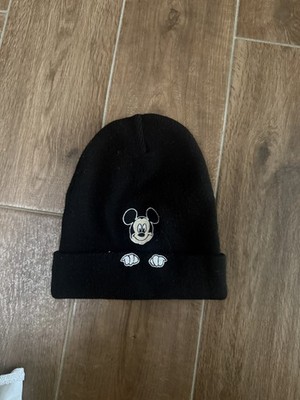 Waikiki Disney Mickey Mouse Mütze Beanie Schwarz Mädchen Unisex one size neu