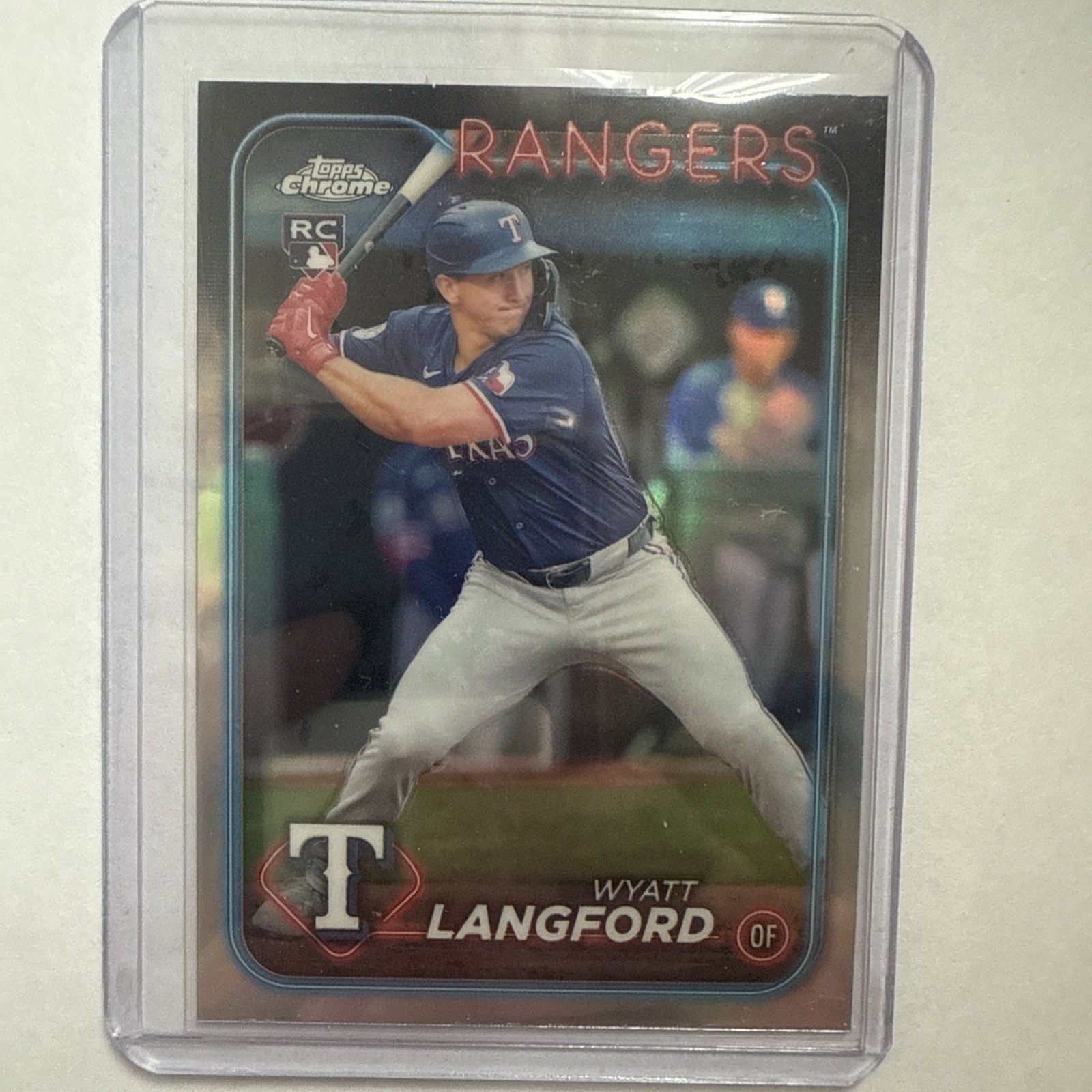 2024 Topps Chrome Update Series - Wyatt Langford #USC35 Refractor (RC)