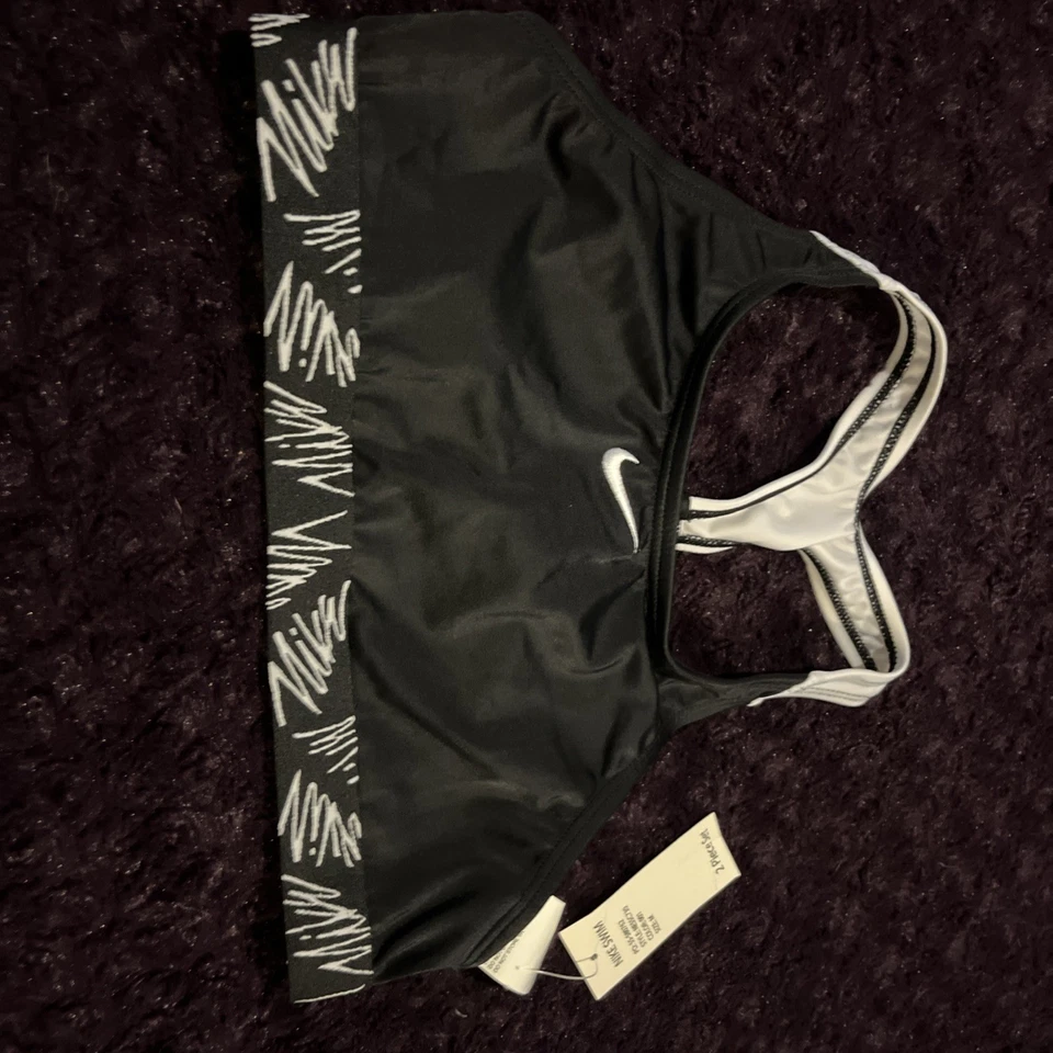 Nike Swim Top Talla Mediana 10 a 12 Años Niñas Foto 4 de 4