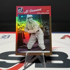 Al Simmons 2023 Panini Donruss 1/1 ONEofONE Philadelphia Athletics Bucketfoot Al