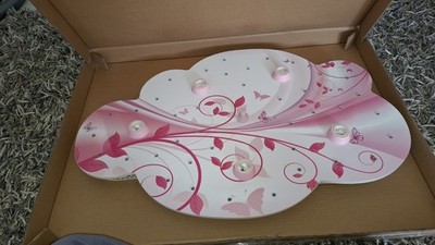 ELOBRA Retrofit LED Kinderlampe Decke WOLKE PHANTASIE 75 x 50 cm