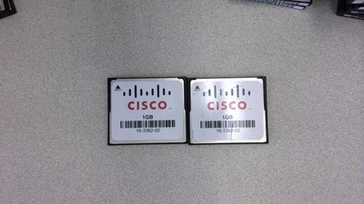 Cisco Systems 1GB Compact Flash Card CF Memory Storage 16-3362-02 Tested
