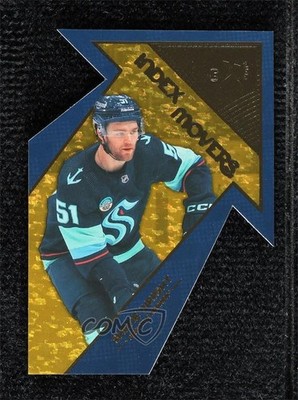 2023-24 Skybox E-X 2000 Index Movers Gold Speckle 25/25 Shane Wright #IM-2 4lz