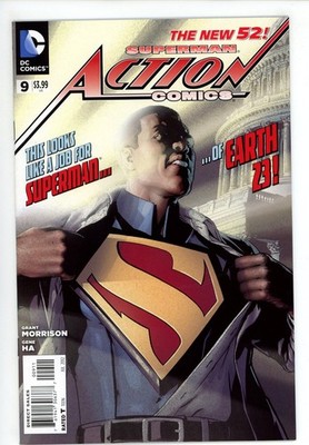 Action Comics #9 DC Comics Grant Morrison Calvin Ellis Origin