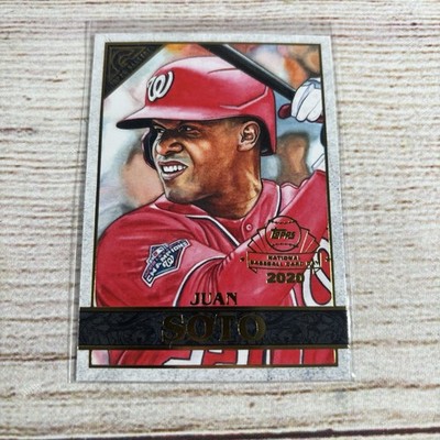 2020 Topps Gallery Juan Soto #GP-7 National Baseball Card Day Nationals