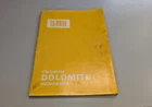 Triumph Dolomite 1500HL ** HANDBOOK ** Used Good Condition ( 1 )