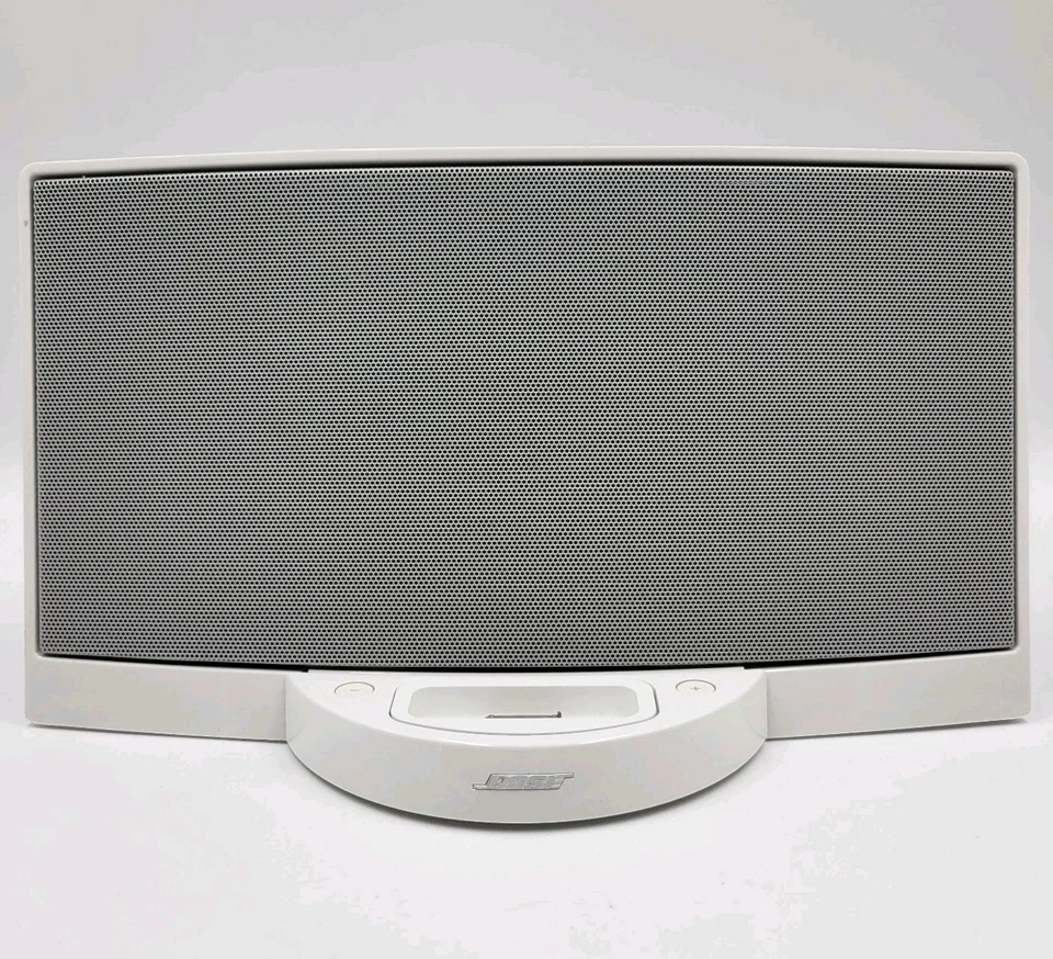 Sistema de música digital Bose SoundDock con cable de alimentación adaptador Bluetooth remoto FUNCIONA Foto 2 de 4