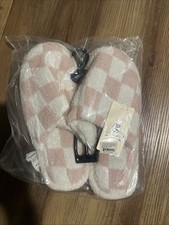 Fluffy Fuzzy Slip-on House Slippers