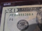 7 of a Kind Lucky 8s Fancy Serial Number $20 Dollar Bill — photo 3
