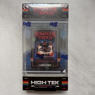2025 TOPPS NETFLIX STRANGER THINGS HIGH TEK New Sealed Hobby Box