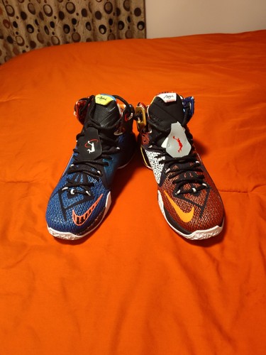 Size 8.5 - Nike LeBron 12 SE What The 2015 - Picture 8 of 12