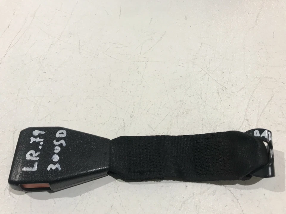 QA202395 1979-1985 MERCEDES 300SD CONDUCTOR TRASERO IZQUIERDO CINTURÓN HEBILLA NEGRO OEM Foto 3 de 4