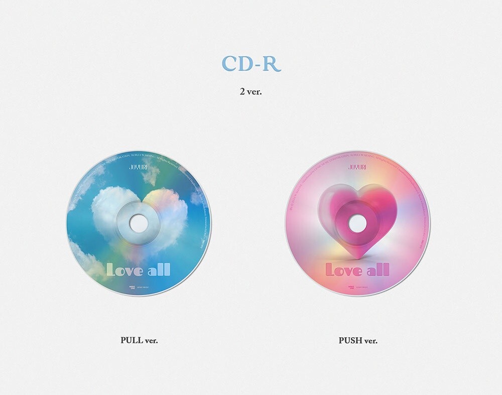 JO YURI 2nd Mini Album LOVE ALL PULL Ver. CD+P.Book+P.Card+F