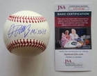 RARE Oneil Cruz Signed Auto “Missile” Inscribed OML Baseball JSA COA Pirates