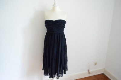 SEE by CHLOÉ Kleid Abendkleid D36 IT 42 Petticoat Style Schwarz Chloe