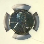 1943 S Lincoln Steel Cent - GEM BU - Rainbow toning- Exceptional Coin- Free Ship