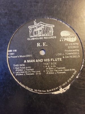 Ex R.E. - A Man And His Flute *1991 12'' Vinyl