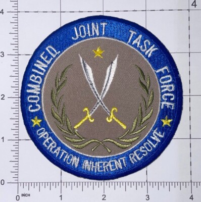 Combined Joint Task Force Operation Inherent Resolve Patch Repro New A173