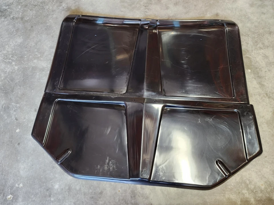 CAN AM MAVERICK 1000 14 - 16 TECHO PLÁSTICO NEGRO BRILLANTE 1000R Foto 3 de 4