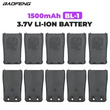 Batería de iones de litio 10 piezas BF 888S BL-5 3,7 V 1500 mAh para Walkie Talkie Baofeng 888S