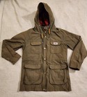 Penfield Jacket Women's Medium green 60/40 rain jacket coat spring classic