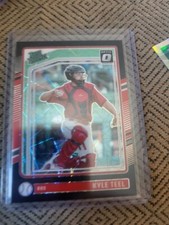 2024 Panini Donruss - Rated Prospects Kyle Teel #167 Black Velocity Prizm  25/39