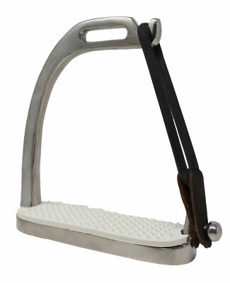 Étriers Anglais Safety Breakaway En Acier Inox - Taille 4 3/4" - Avec Pads - Neuf