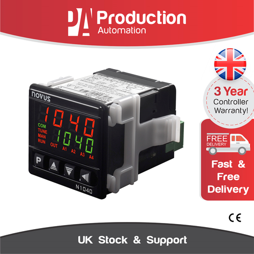 PID Temperature Controller Novus N1040-PR USB, SSR+Relay 3YR WARRANTY - UK Stock - Picture 1 of 3