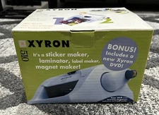 Xyron 510 XRN510 Crafting Machine Sticker Label Magnet Maker Laminator Machine