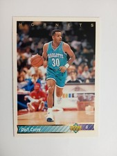 CARD UPPER DECK 92-93 NBA ITA CHARLOTTE HORNETS DELL CURRY n 108