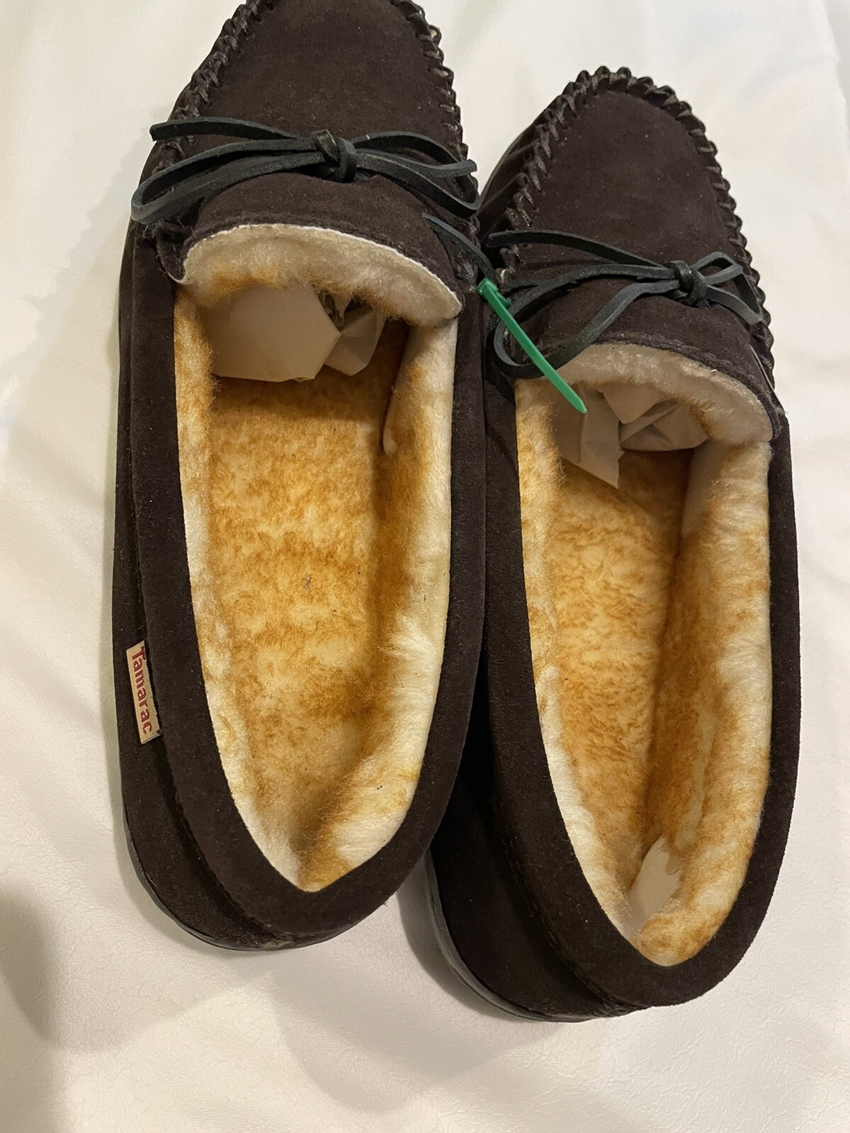 Tamarac Mens Slippers Sz 11 Leather 