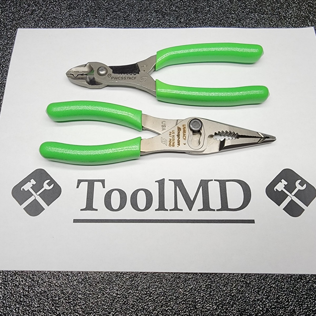 Snap-on Tools 2pc GREEN 7