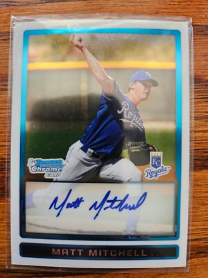 2009 Bowman Chrome Prospects Matt Mitchell RC BCP99 Auto