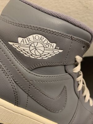 Nike Air Jordan 1 Retro Cool Grey Gray 554724-003 Men display picture 3