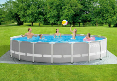 Intex 26755EH 20ft x 52inch Above Ground Swimming Pool Set with Filter Pump