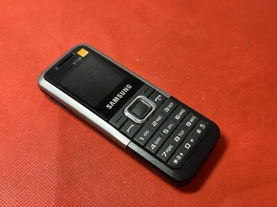 Samsung GT E1120 - Black Silver (Unlocked) Mobile Phone Incomplete No Battery