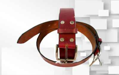GUN HOLSTER BELT 1 1/2 WIDE LEATHER HAND RUBBED SMOOTH EDGES FASHION BELTS