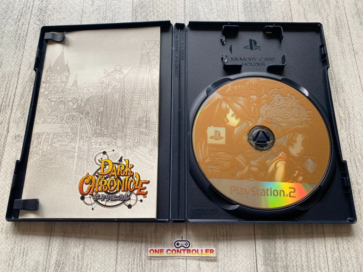 SONY PS 1 2 Chrono Cross & Chrono Trigger & Dark Cloud