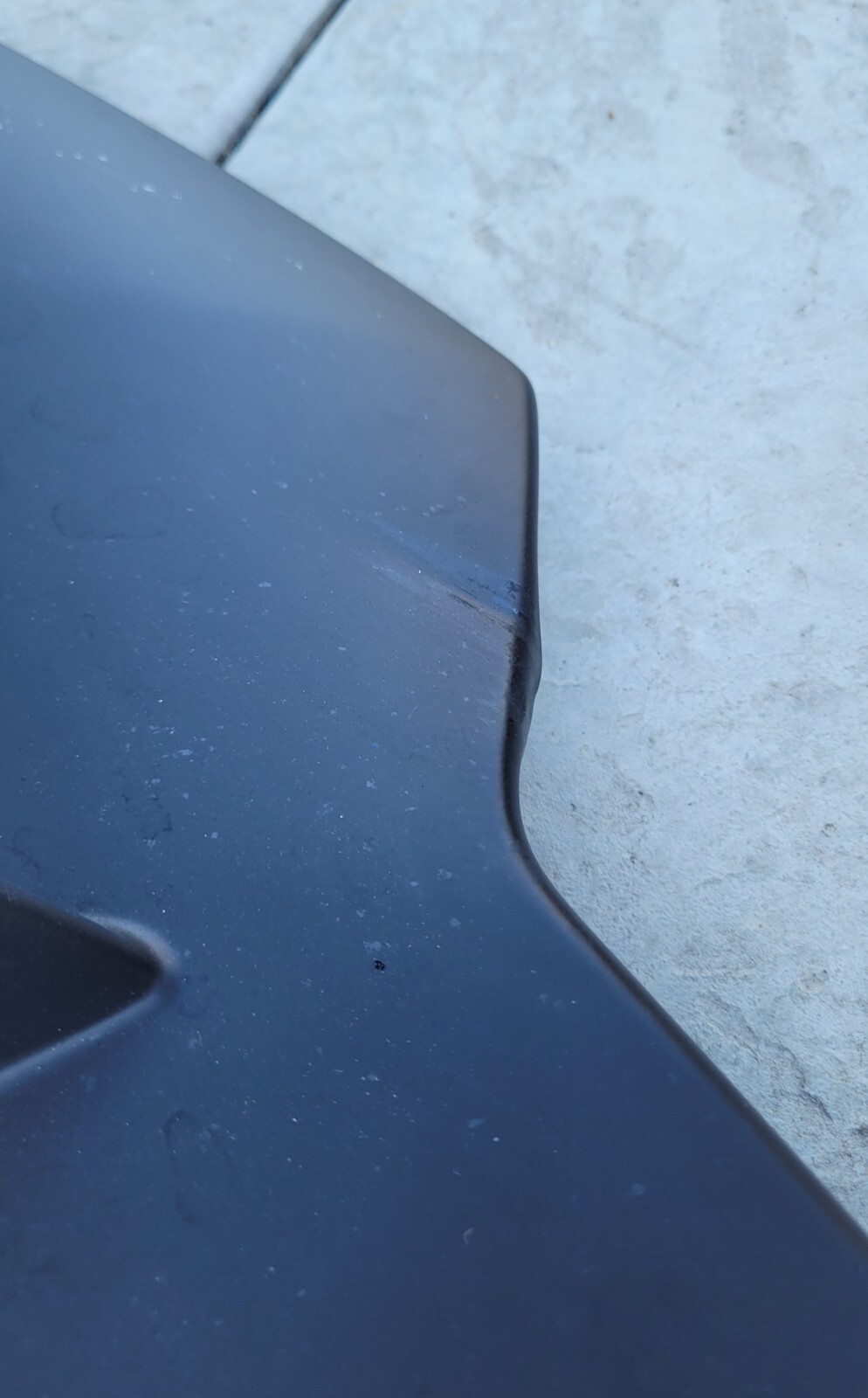 LAMBORGHINI AVENTADOR S LP740 FRONT BUMPER SPLITTER SPOILER OEM 470807059E
