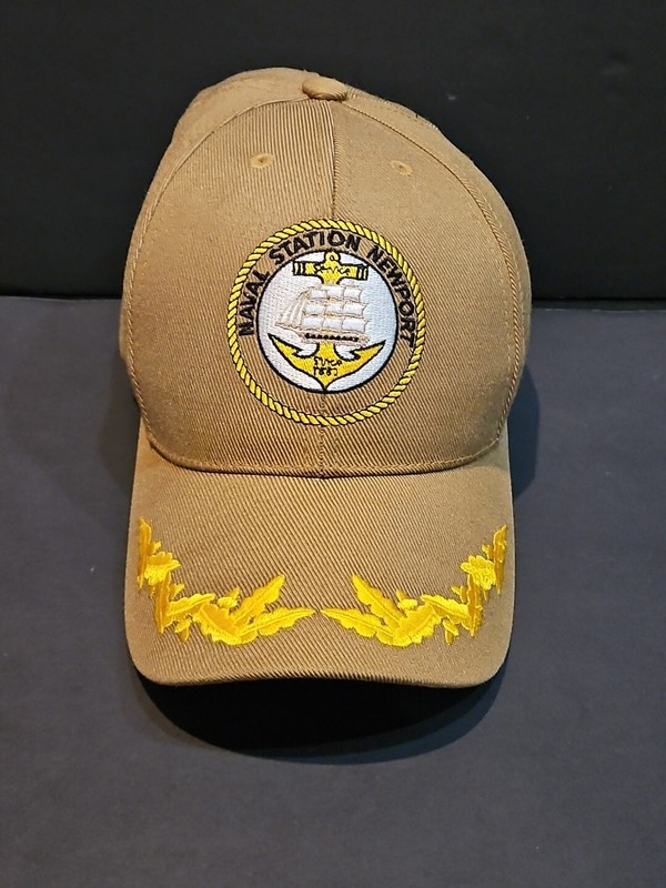 NAVAL STATION NEWPORT VIRGINIA THE CORPS ADJUSTABLE EMBROIDERED HAT CAP ***