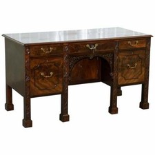 CASTELLO VISCONTESSA BOYD'S INCE RARA CREDENZA GEORGE III MOGANO CHIPPENDALE