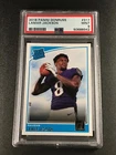 LAMAR JACKSON 2018 PANINI DONRUSS #317 RATED ROOKIE RC PSA 9 RAVENS NFL